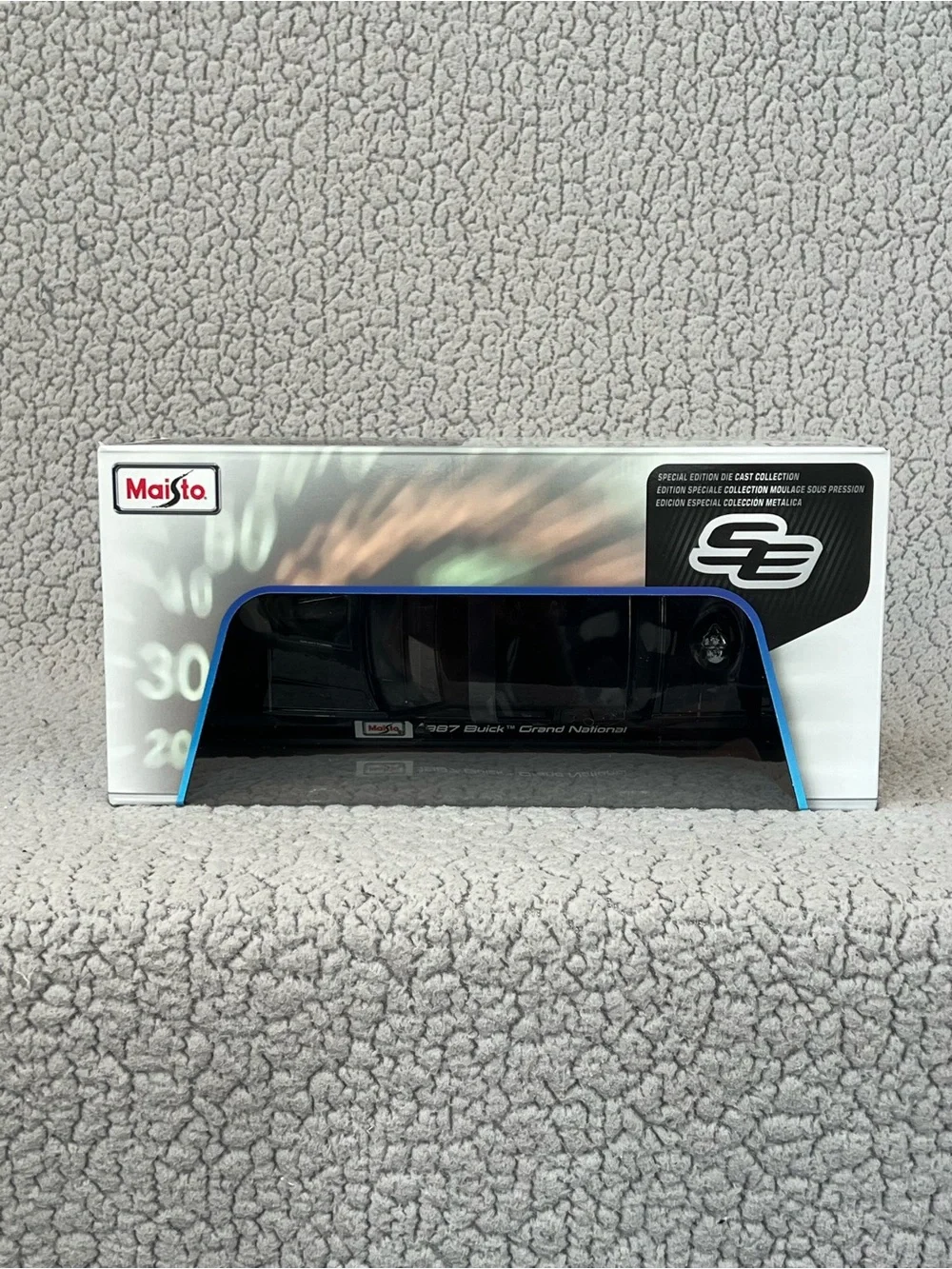 Maisto Special Edition 1 18 1987 Buick Grand National Black Diecast Car New